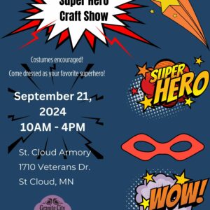 Super Hero Craft Show 9-24-24 -Table